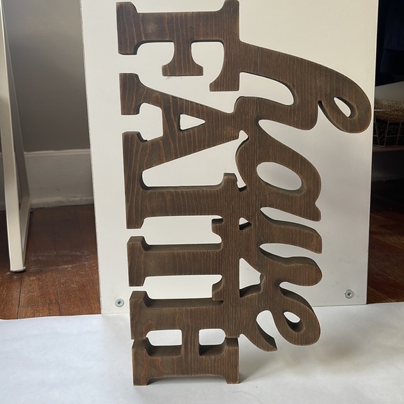 COPY - have FAITH wood decoration - Picture 4 of 5